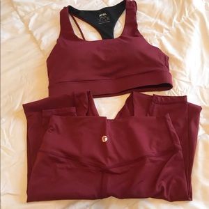 ABYL Workout Set-Sports Bra & Leggings